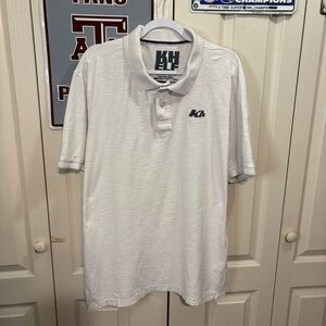 Khelf Men's White Polo Shirt